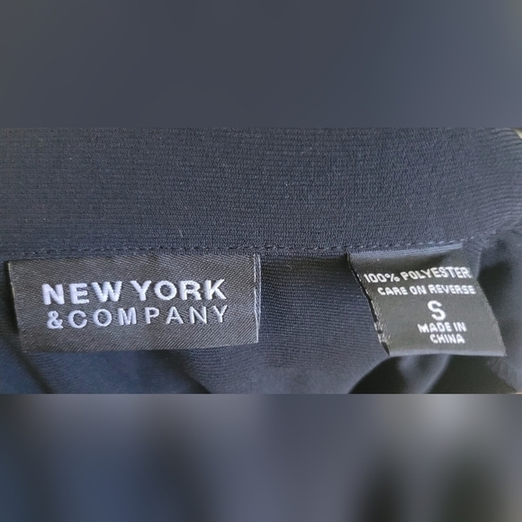 Black Pantsuit Small Top / 8 Petite Pants Work Coordinated Set - Picture 4 of 6